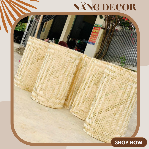 Cót tre đan thủ công ⚡ HÀNG LOẠI 1 ⚡ Cót tre đan thủ công đủ kích thước - cốt tre dùng để ốp trần nhà