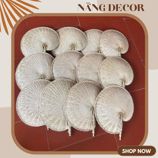 Quạt nan thủ công trang trí ⚡ HÀNG LOẠI 1 ⚡ Quạt nan thủ công treo tường decor - quạt nan trang trí nhà cửa, sự kiện