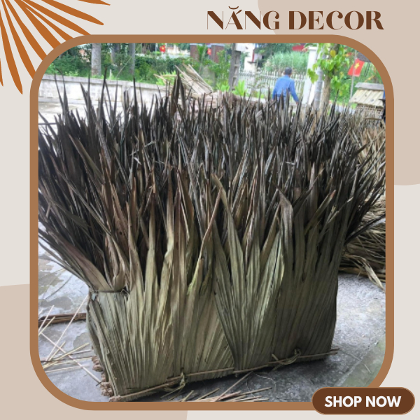 Tấm phên tranh cọ lợp nhà ⚡ CAO CẤP ⚡ Tranh cọ decor, lợp nhà, lợp mái chống nóng - trang trí nhà cửa