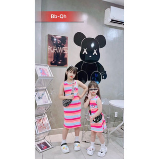 Đầm sát nách cute