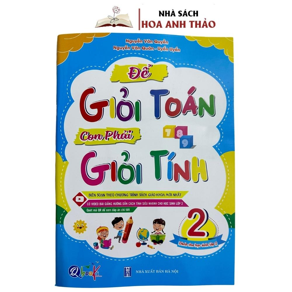 Sách - Để Giỏi Toán Con Phải Giỏi Tính Biên Soạn Theo Chương Trình Sách Giáo Khoa Mới Cách Tính Siêu Nhanh Cho Học Sinh