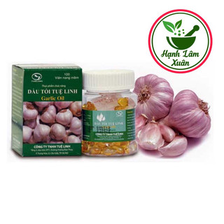Dầu Tỏi Tuệ Linh - Hộp 100 viên