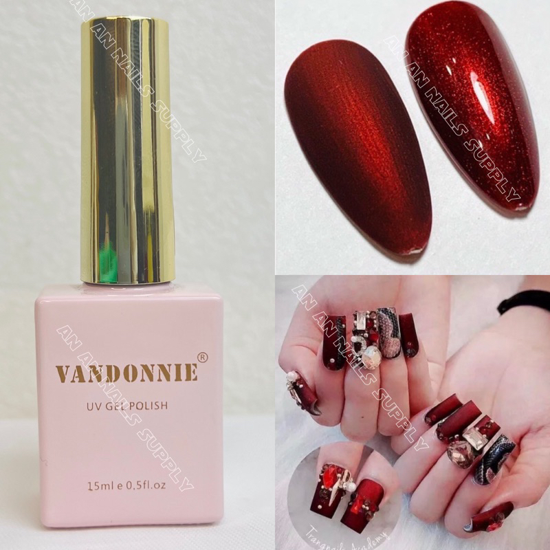 Sơn gel màu đỏ tuyết , sơn gel lẻ đỏ noel năm mới
