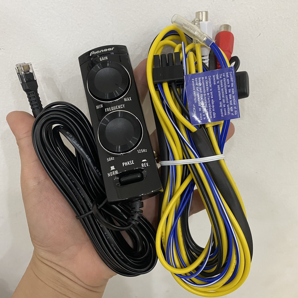 Dây Loa + Khiển Âm Lượng Zin Của Loa Sub Gầm Ghế Pioneer TS-WX 120A 150W Hàng Chính Hãng