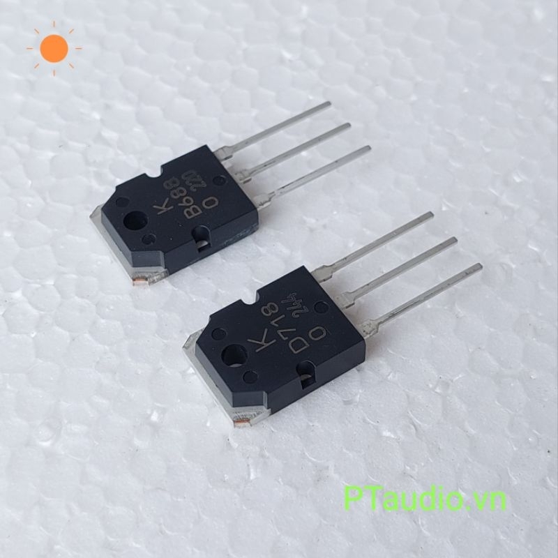 Cặp đèn công suất D718 / B688 hàng chính hãng KEC