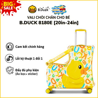 Vali cho bé hình vịt bản quyền BDuck 8180E [20in/24in- Nhập khẩu chính hãng B.Duck, hàng sẵn có]