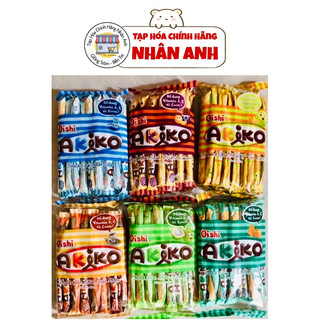 Bánh Xốp Que Akiko Nhân Sữa Chua/ Dừa/ Chocolate 200gr ( Giao Ngẫu Nhiên)