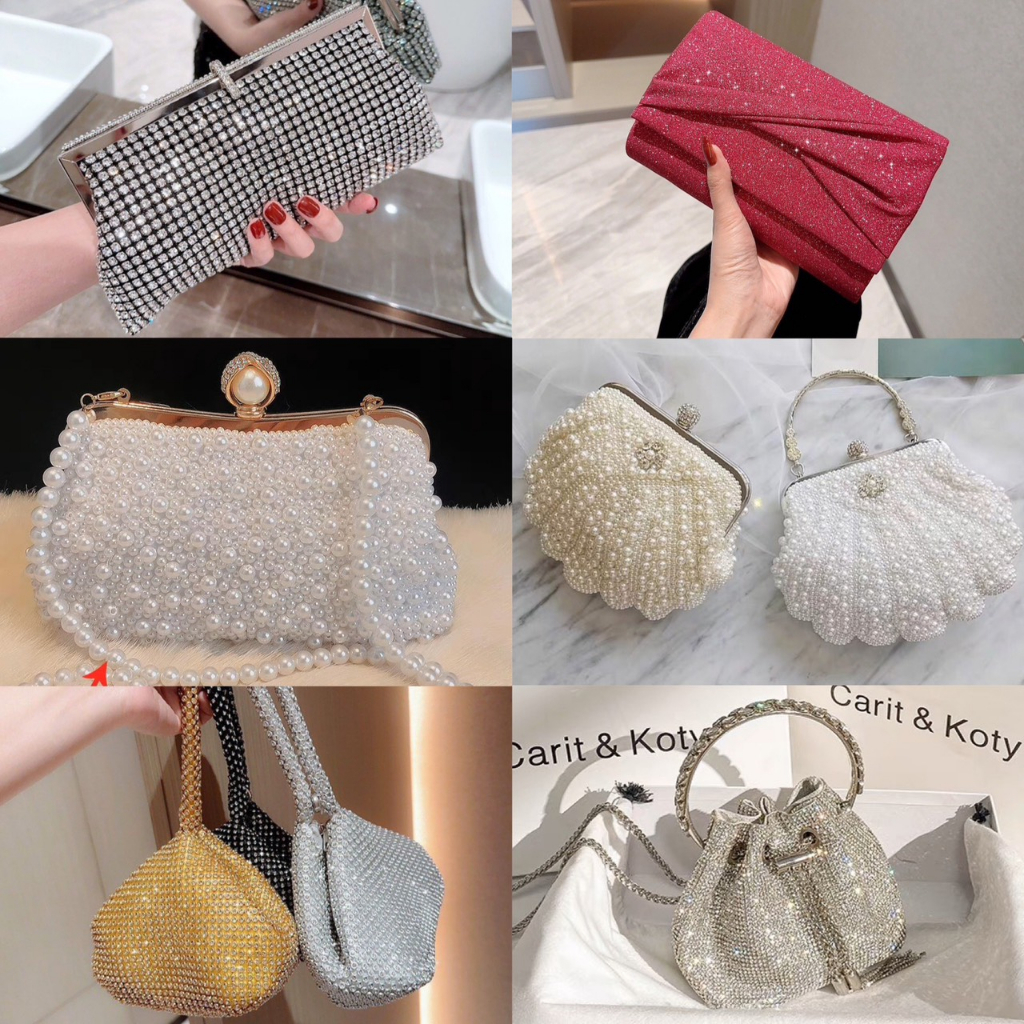 Túi Dự Tiệc, Ví Đi Tiệc, Clutch Cầm Tay Cao Cấp