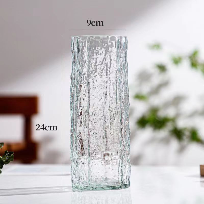 Bình hoa thủy tinh vintage decor phòng ngủ và trang trí phòng khách cao cấp