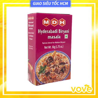 Bột gia vị cơm Nị Ấn Độ MDH Hyderabadi Biryani Masala 50gr