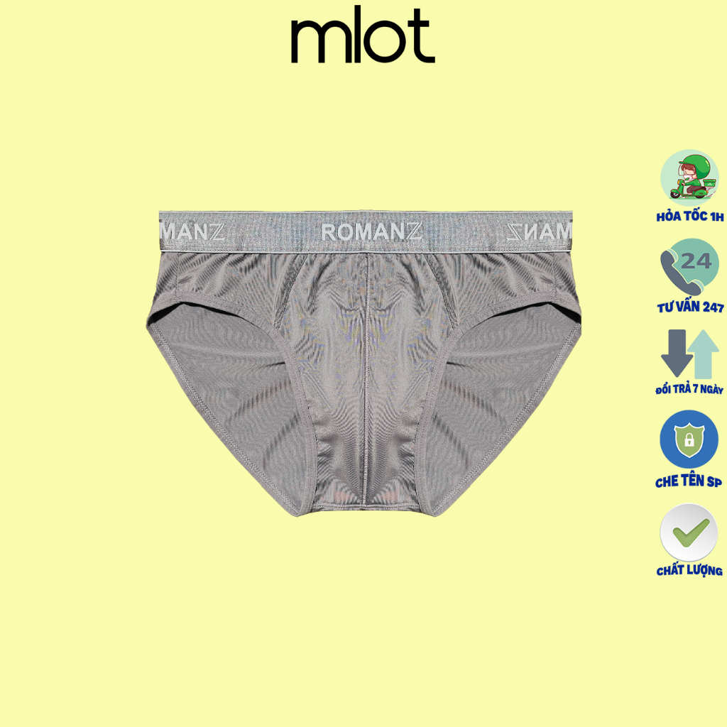 Quần lót nam VẢI TRƠN MÁT SIÊU ÊM mlot Romanz602