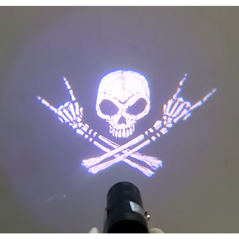 Đèn Laze M11 15W/12V/DC Logo Hình Chiếu Ấn Tượng Lắp Đuôi Xe Máy, Xe Đạp Điện