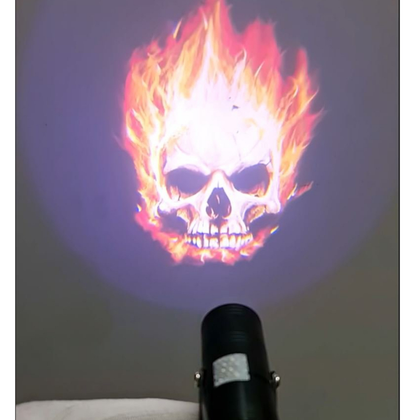 Đèn Laze M11 15W/12V/DC Logo Hình Chiếu Ấn Tượng Lắp Đuôi Xe Máy, Xe Đạp Điện