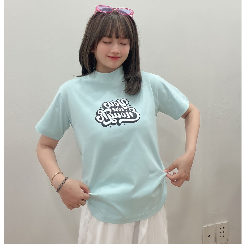 Áo thun baby tee chất thun cotton mềm mịn thoáng mát, áo phông baby tee nữ from nhỏ