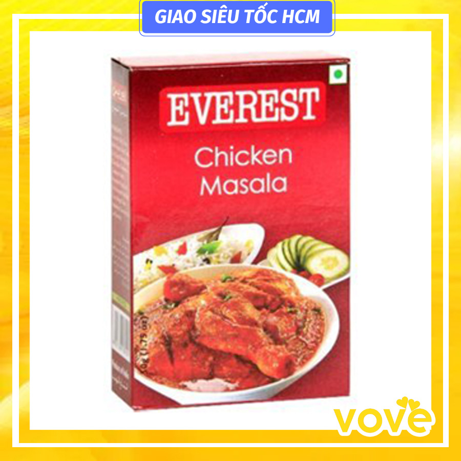 Bột gia vị ướp Gà Ấn Độ EVEREST Chicken Masala 100gr