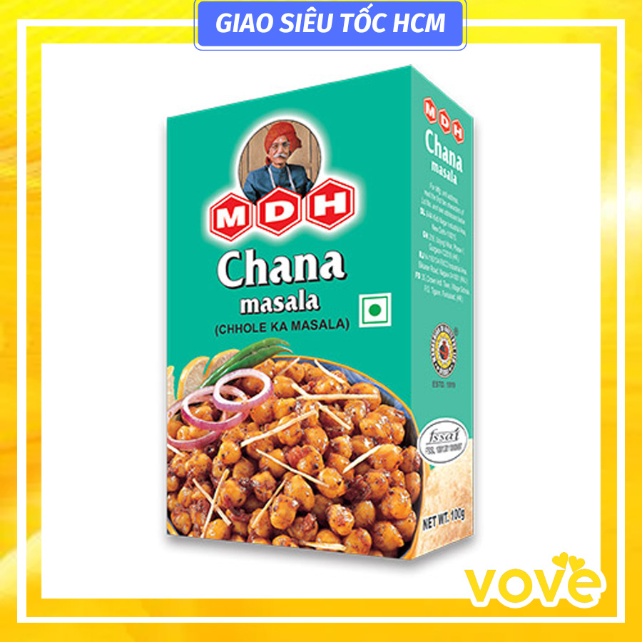 Bột gia vị cà ri đậu gà Ấn Độ MDH Chana Masala 100gr