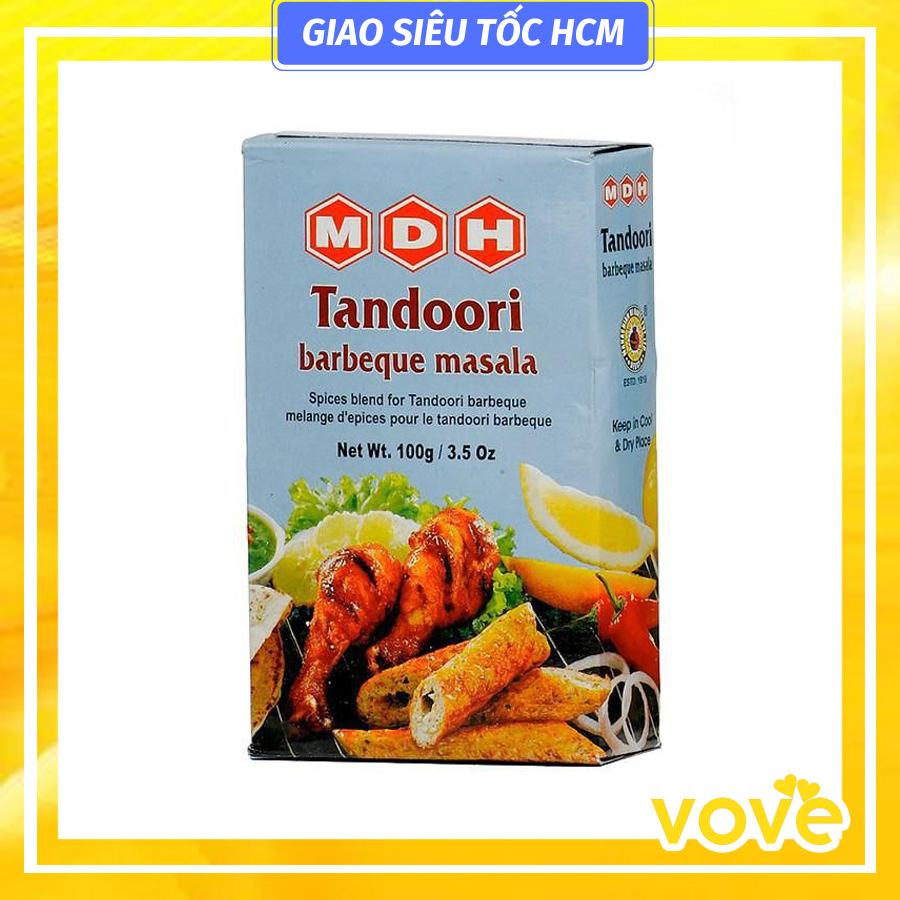 Bột gia vị Nướng Ấn Độ MDH Tandoori Barbeque Masala100gr