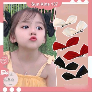 Set 2 kẹp tóc nơ dễ thương dành cho nữ sk137
