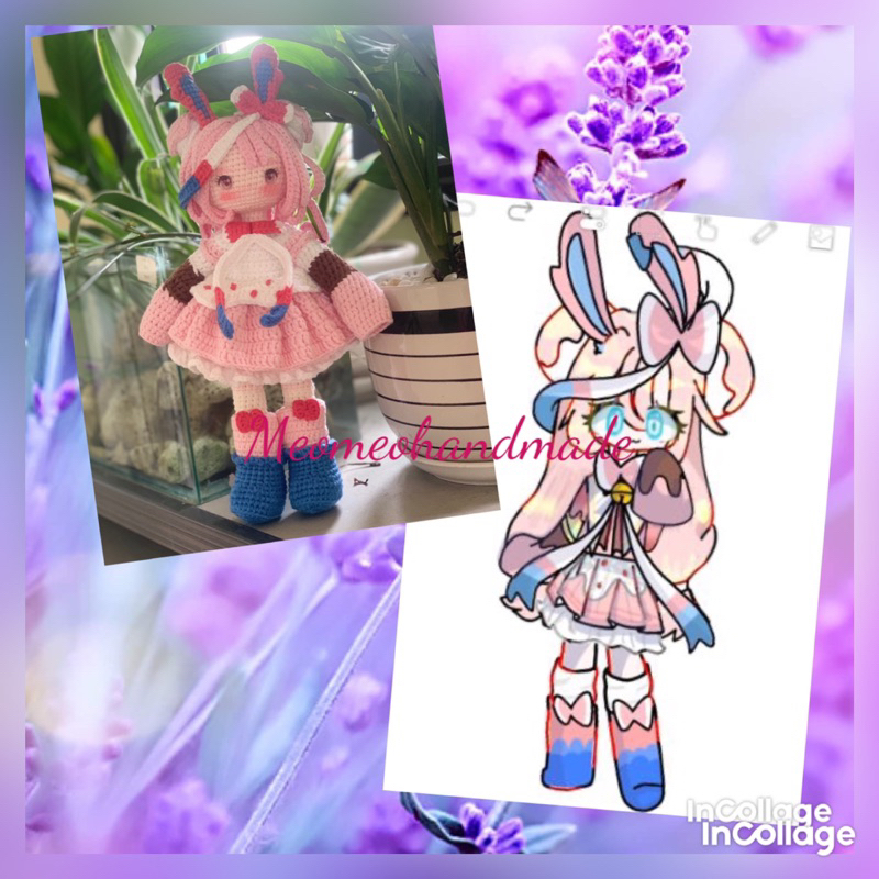 Doll/ búp bê theo hình vẽ hoặc mô tả