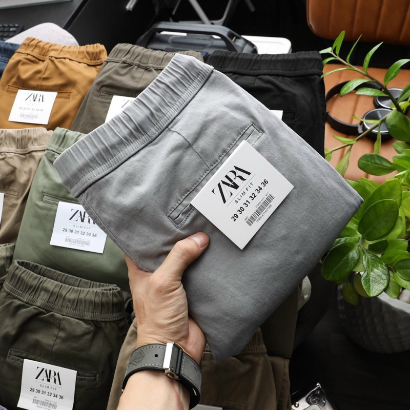 Quần Kaki Jogger_Thiết kế ống bo đơn giản mà tinh tế. Đẹp từ đường kim mũi chỉ đến chất liệu kaki mịn mát