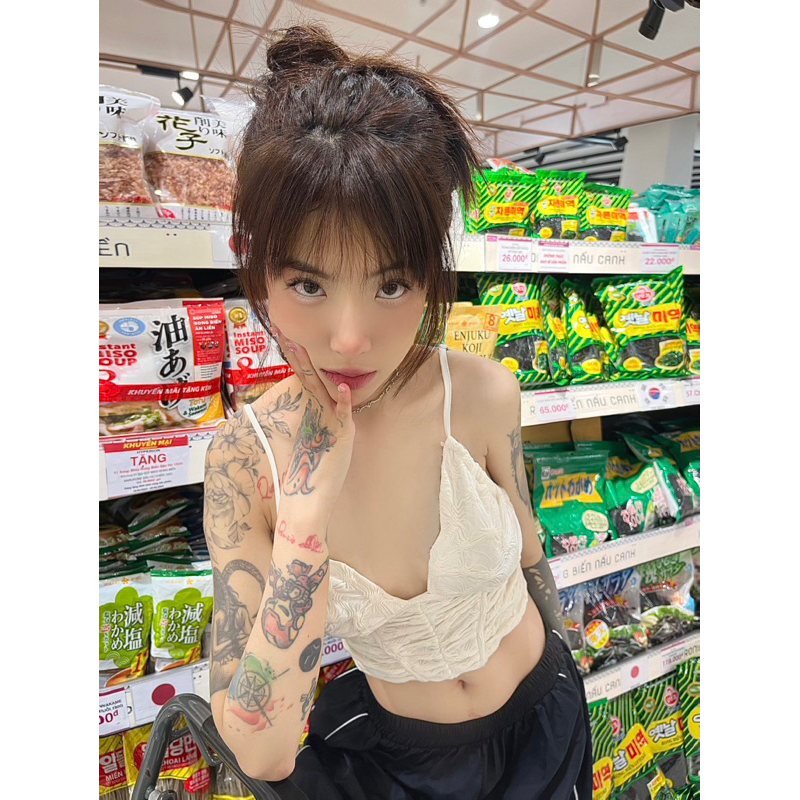 Áo croptop hai dây - Ariel Top