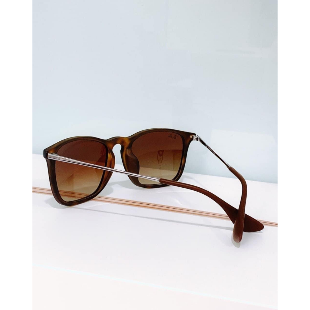 Kính mát chính hãng nam, nữ RayBan RB4187F 856 Chris - Size 54mm - 50mm nam nữ đeo đẹp!