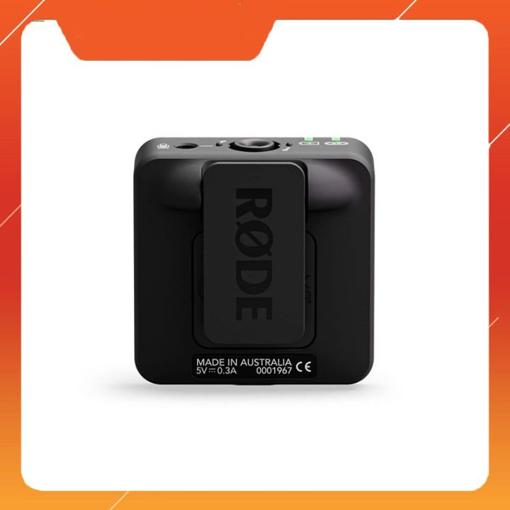 Rode Wireless ME - Micro Cài Áo Không Dây 2.4GHz, Tương Thích Nhiều Thiết Bị Cho Podcast, Quay Tiktok, Phỏng Vấn [TẶNG C