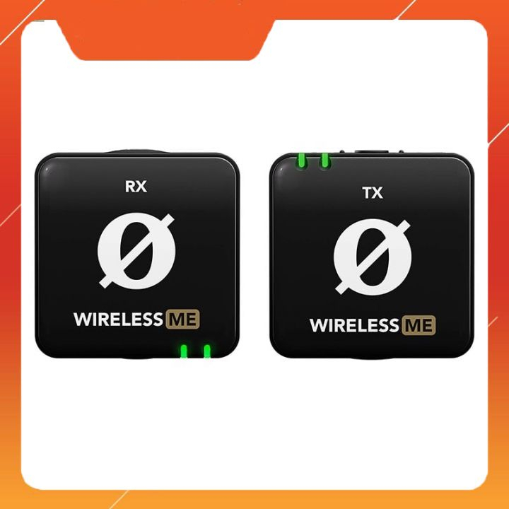 Rode Wireless ME - Micro Cài Áo Không Dây 2.4GHz, Tương Thích Nhiều Thiết Bị Cho Podcast, Quay Tiktok, Phỏng Vấn [TẶNG C