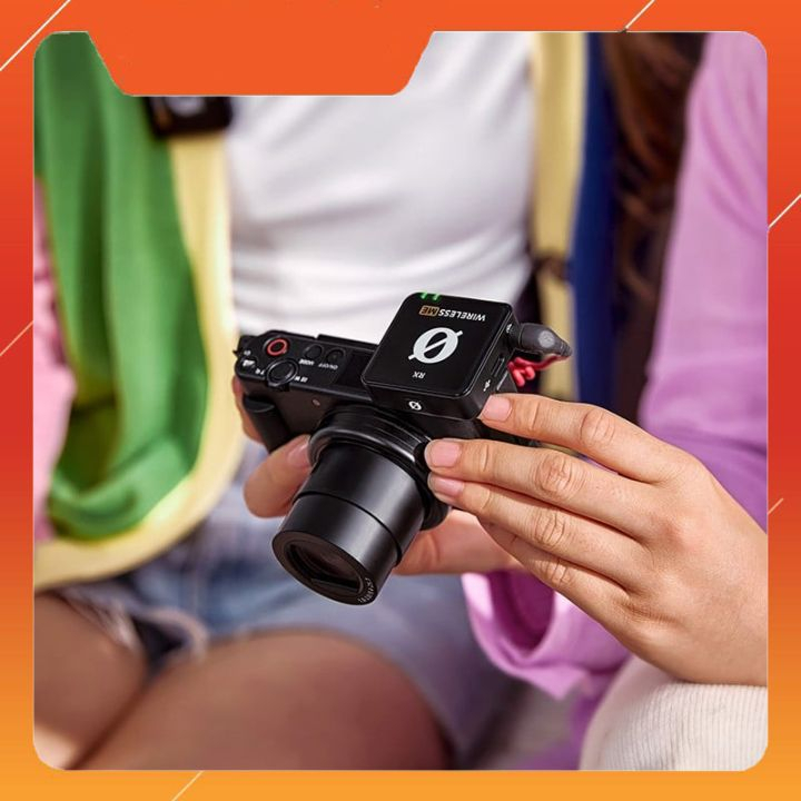 Rode Wireless ME - Micro Cài Áo Không Dây 2.4GHz, Tương Thích Nhiều Thiết Bị Cho Podcast, Quay Tiktok, Phỏng Vấn [TẶNG C