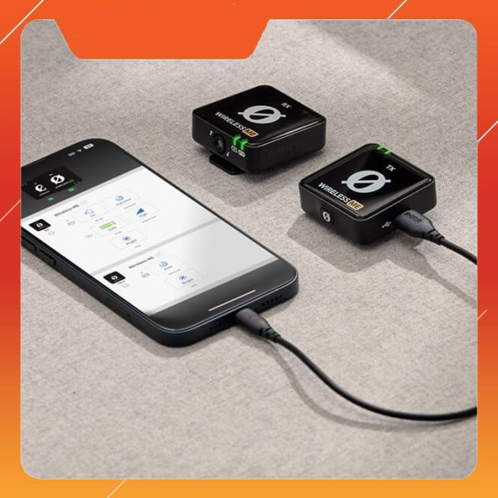 Rode Wireless ME - Micro Cài Áo Không Dây 2.4GHz, Tương Thích Nhiều Thiết Bị Cho Podcast, Quay Tiktok, Phỏng Vấn [TẶNG C