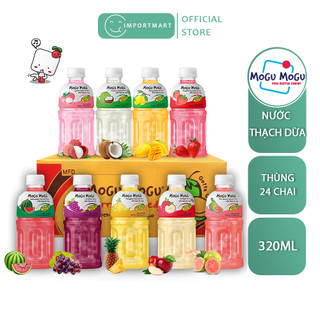 Thùng 24 Chai Nước Thạch Dừa  MOGU MOGU