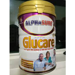 SỮA ALPHASURE GOLD GLUCARE 900g( dành cho người tiểu đường, tiền sử tiểu đường, ăn kiêng)