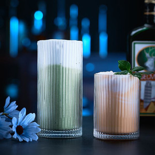 Ly thủy tinh pha lê dùng pha trà , nước ép,  dung tích 280ml-380ml( MÃ 309H-314H )