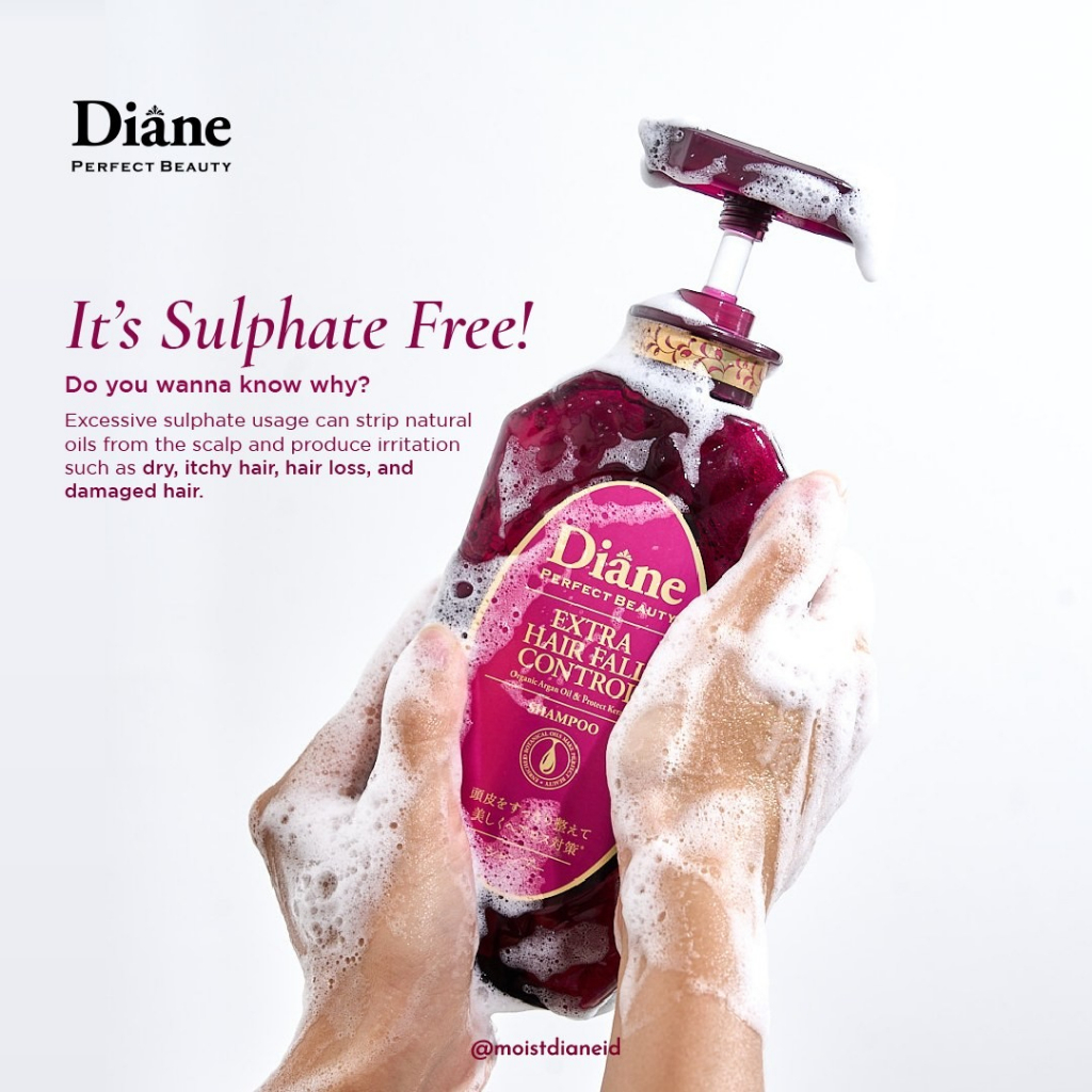 Dầu gội kiểm soát tóc rụng Moist Diane Extra Hair Fall Control 450ml