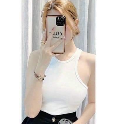 Áo Ba Lỗ Nữ Sát Nách Croptop Thun Len Tăm Lovena AT03 | BigBuy360 - bigbuy360.vn