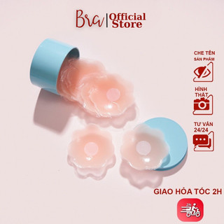 Miếng Dán Ngực Silicon Bám Dính Chắc Chắn Mềm Êm Tái Sử Dụng ( 10 miếng /Hộp ) 999