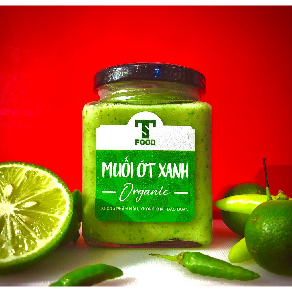 Muối Ớt xanh chấm hải sản, thịt nướng TSfood