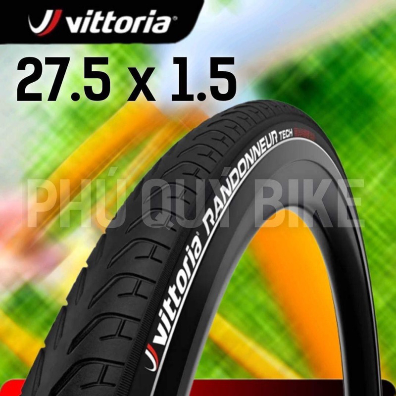 Vỏ Trọc MTB 27.5x1.5 Vittoria RANDONNEUR TECH Kháng Đinh Talon Thép
