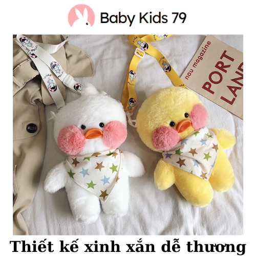 Túi vịt bông, Túi vịt má hồng đựng điện thoại, son tiện lợi | BigBuy360 - bigbuy360.vn