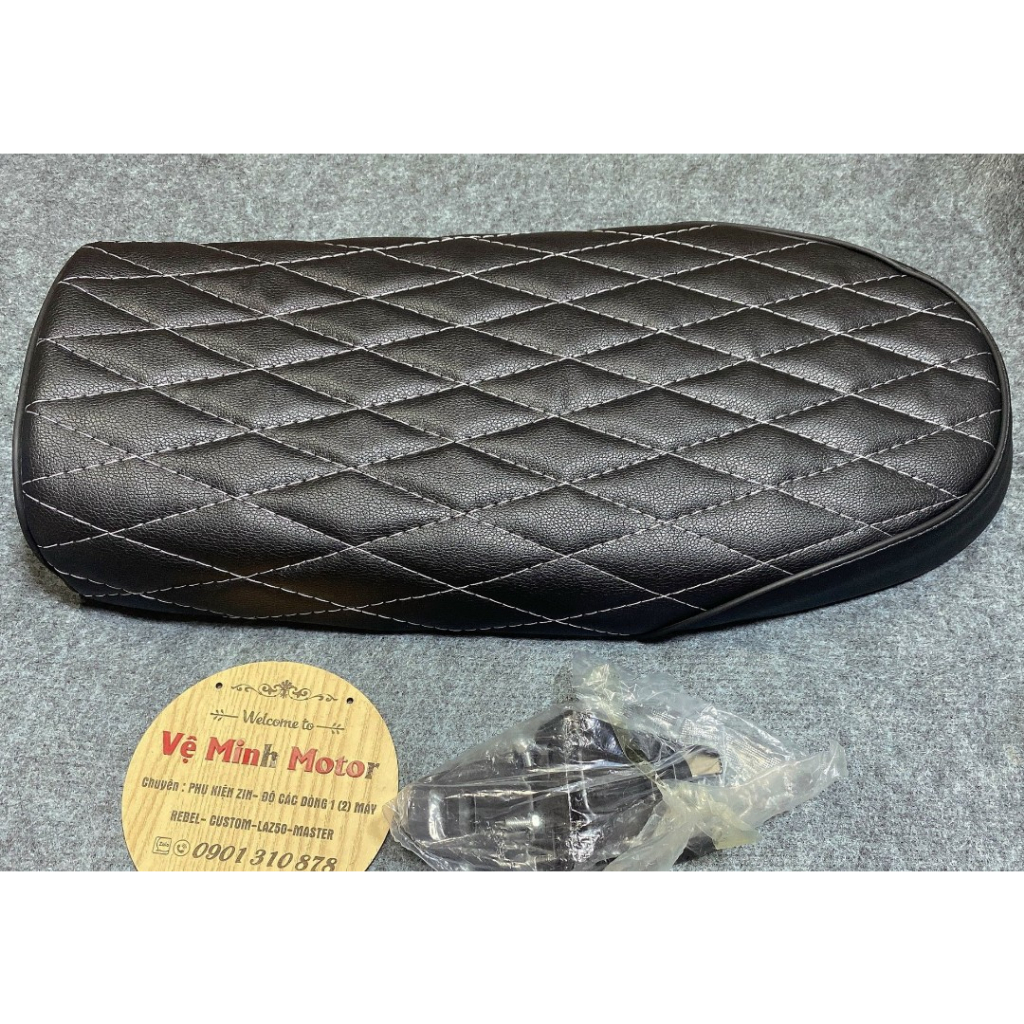 Yên cafe racer bánh mì Gn 125,Yb 125,Husky,Dealim,Bonus,Win100/110