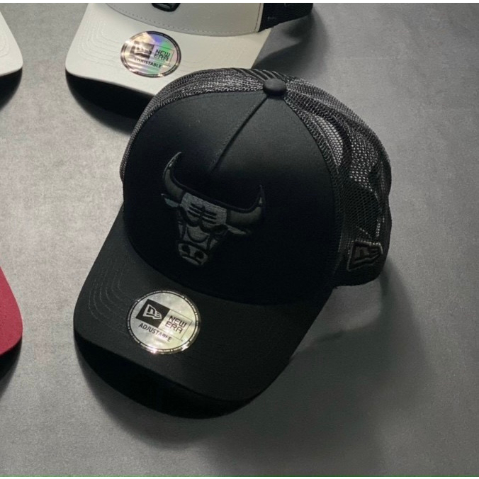 Nón kết, mũ lưỡi trai CHICAGO phối lưới vải Kaki đẹp Form chuẩn