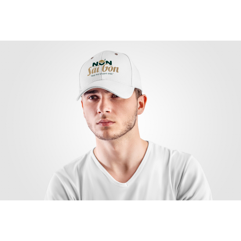 Nón kết, mũ lưỡi trai CHICAGO phối lưới vải Kaki đẹp Form chuẩn