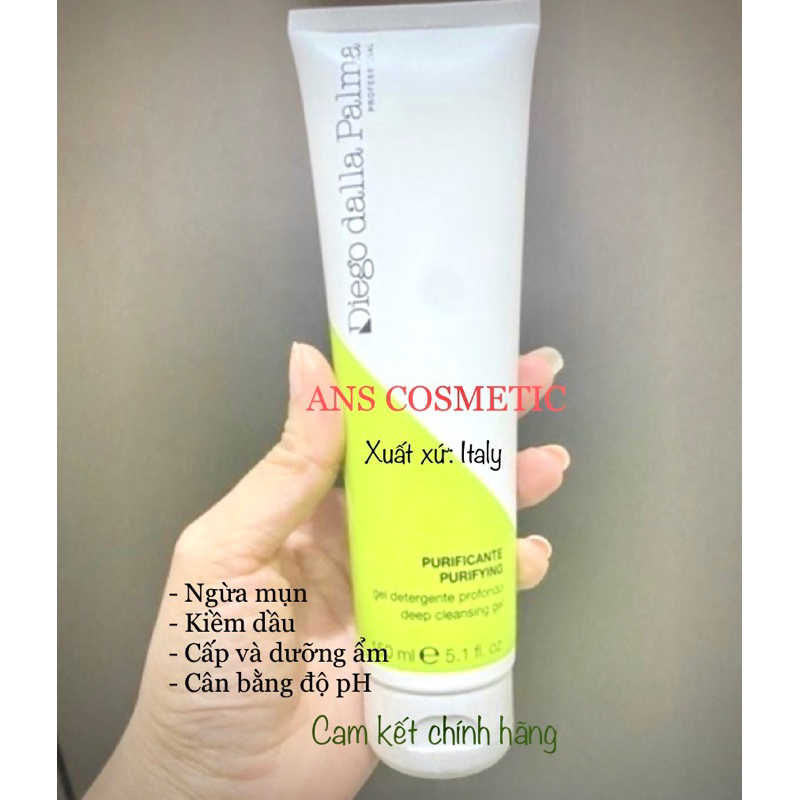 Gel Rửa Mặt Diego Dalla Palma 150ml (Xuất xứ: Ý)