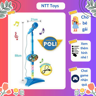 Đồ chơi Míc hát Robocar Poli cho bé