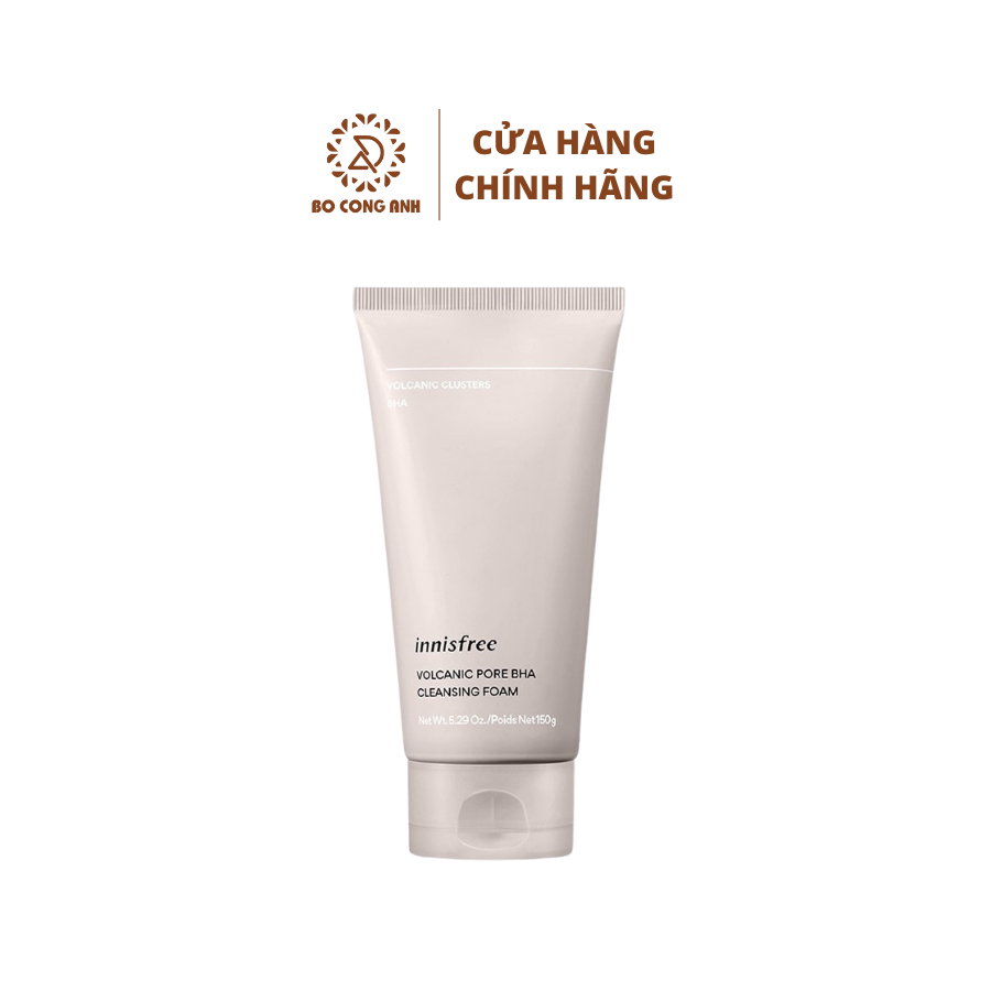 Sữa Rửa Mặt Innisfree Volcanic Pore BHA Cleansing Foam 150ML