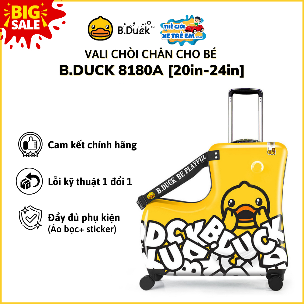 Vali cho bé hình vịt bản quyền BDuck 8180A
