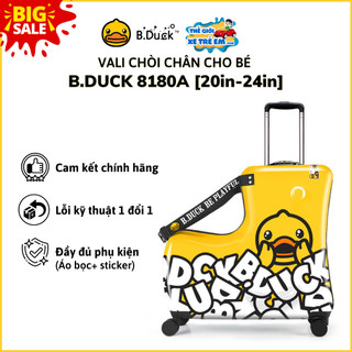 Vali cho bé hình vịt bản quyền BDuck 8180A [20in/24in- Nhập khẩu chính hãng B.Duck, hàng sẵn có]