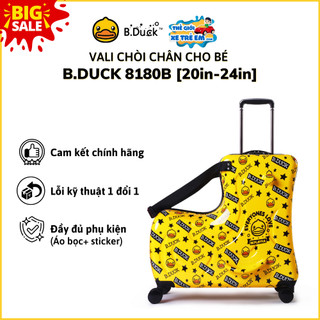 Vali cho bé hình vịt bản quyền BDuck 8180B [20in/24in- Nhập khẩu chính hãng B.Duck, hàng sẵn có]