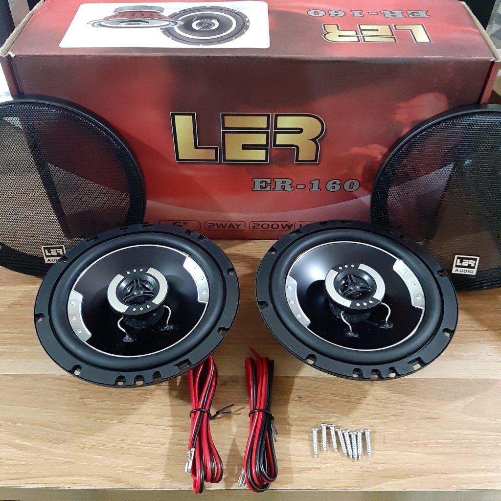 Cặp Loa Cánh Cửa Ô Tô Công Suất Thực 60W Siêu Khỏe - Đôi Loa Đồng Trục Cho Ô Tô Cỡ 4"(10cm), 5"(13cm) 6"(16cm)