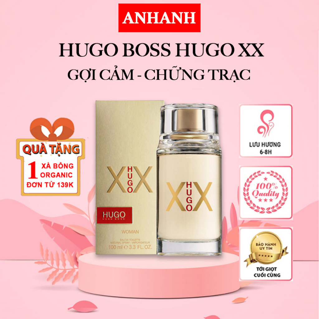✅ Tinh dầu Nước hoa nữ Hu.g.o B.o.s.s XX ANHANH - Cổ điển, tự tin, chững chạc -Lưu hương 6-8 tiếng